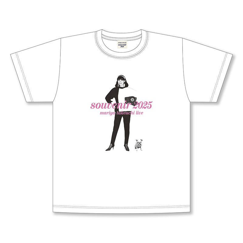 竹内まりや souvenir 2025 Tシャツ L 黒 新品］竹内まりや souvenir2025 live Tシャツ 黒 L - メルカリ