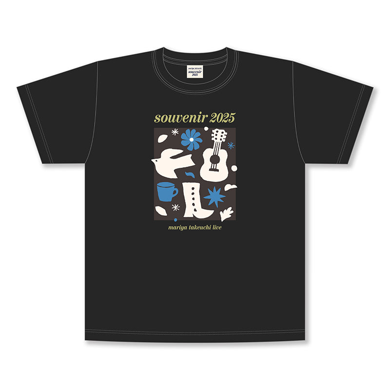 竹内まりやsouvenir2025TシャツBグレーXL 竹内まりや souvenir2025 Tシャツ XL まりや ライブTシャツ